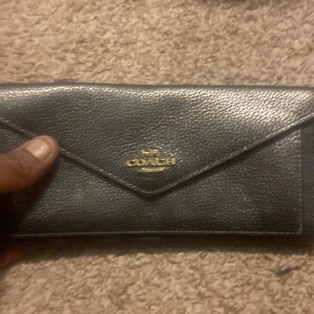 Brown coach wallet